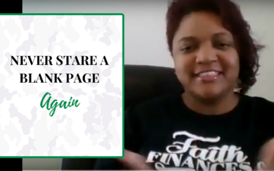 Never stare at a blank page again